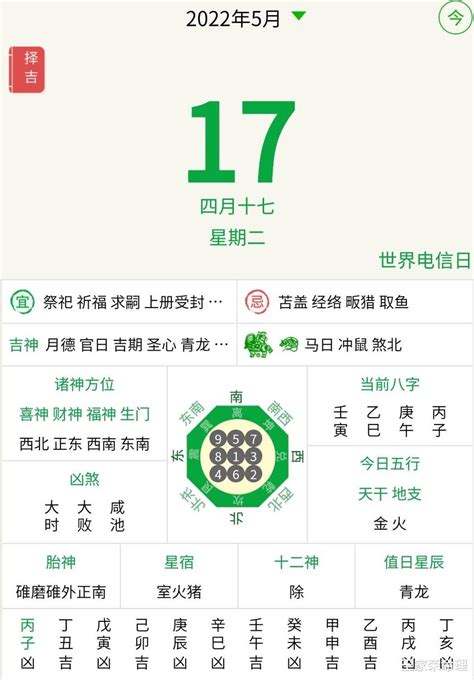 擇日宜忌|黃道吉日